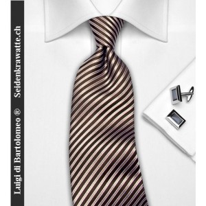 Luigi di Bartolomeo® Krawatten / Luxus-Seidenkrawatte, 100% Handgenäht, inkl. Seidensäcklein Luigi di Bartolomeo® Krawatten / Luxus-Seidenkrawatte, 100% Handgenäht, inkl. Seidensäcklein