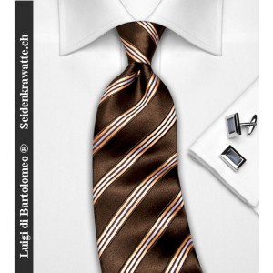 Luigi di Bartolomeo® Krawatten / Luxus-Seidenkrawatte, 100% Handgenäht, inkl. Seidensäcklein Luigi di Bartolomeo® Krawatten / Luxus-Seidenkrawatte, 100% Handgenäht, inkl. Seidensäcklein