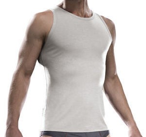Luigi di Bartolomeo® Australisches Merino TankTop-Unterhemd (Farbe: Ivory) Luigi di Bartolomeo® Australisches Merino TankTop-Unterhemd (Farbe: Ivory)